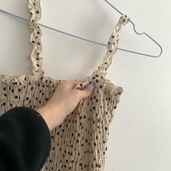 Polka Dot Spaghetti Strap Dress for spring and Easter - Picture 4 of 4